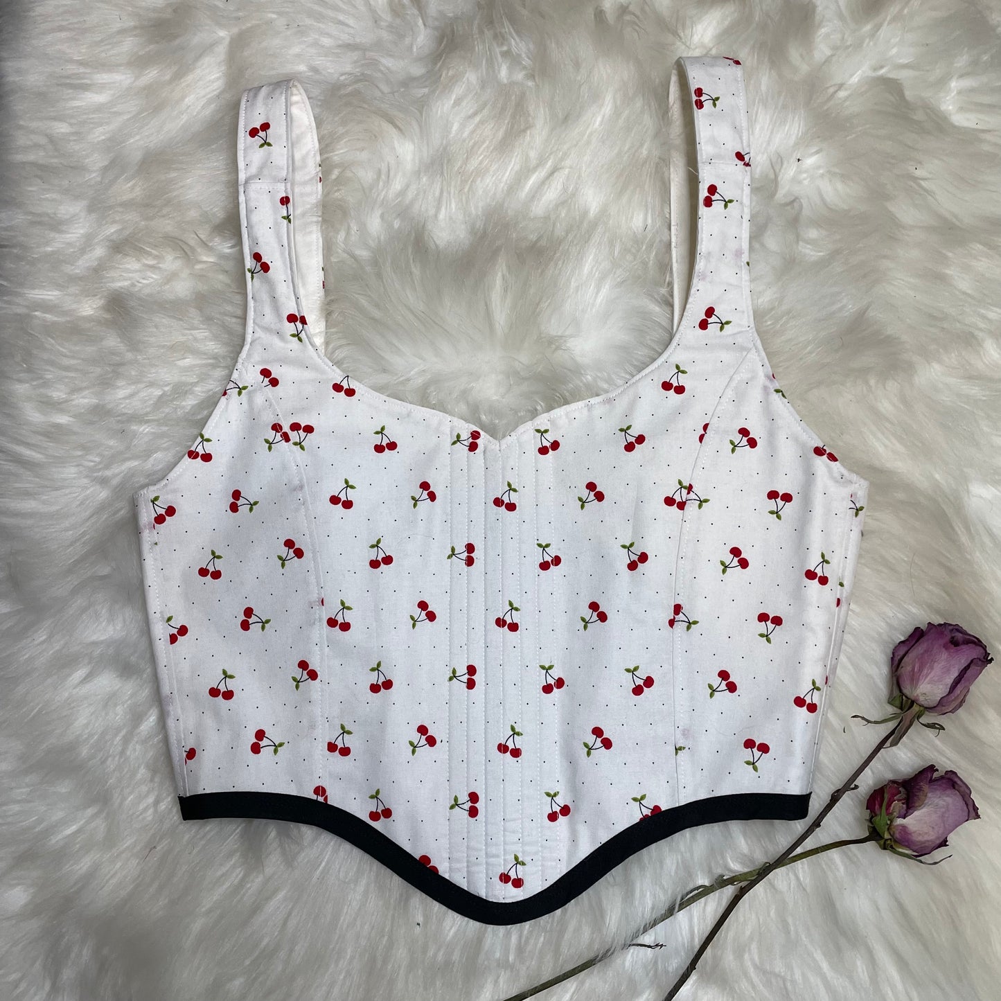 Handmade Cherry Corset