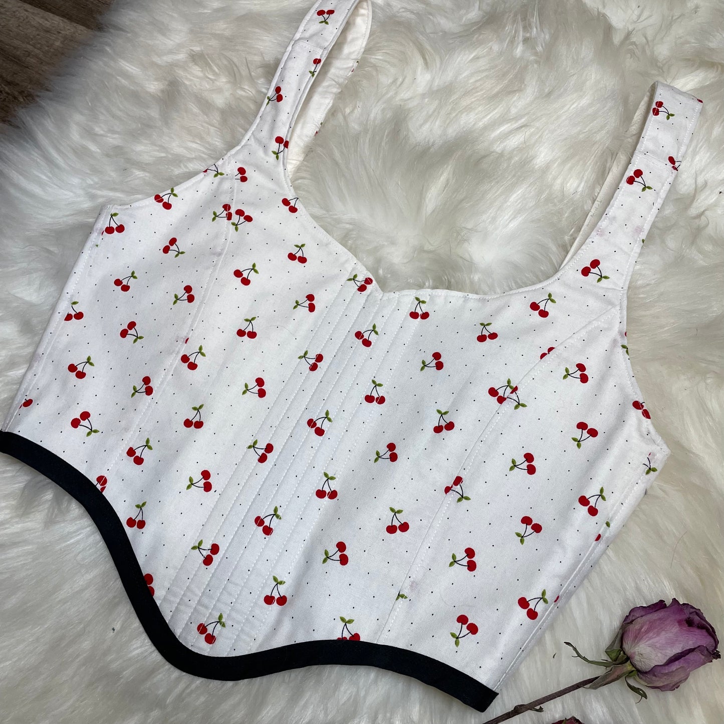 Handmade Cherry Corset