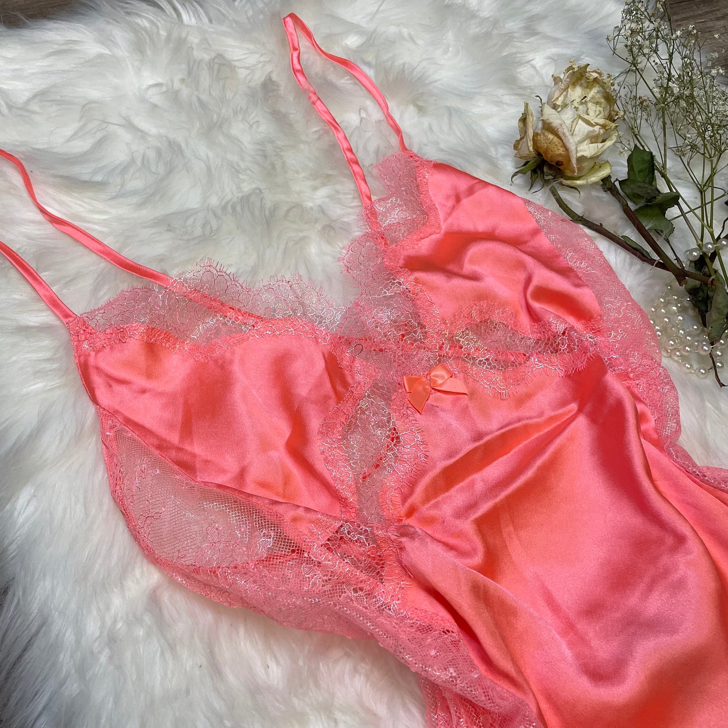 Victoria’s Secret Pink Lace Chemise