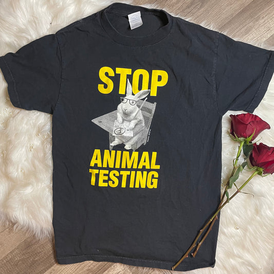 Stop Animal Testing Graphic Tee