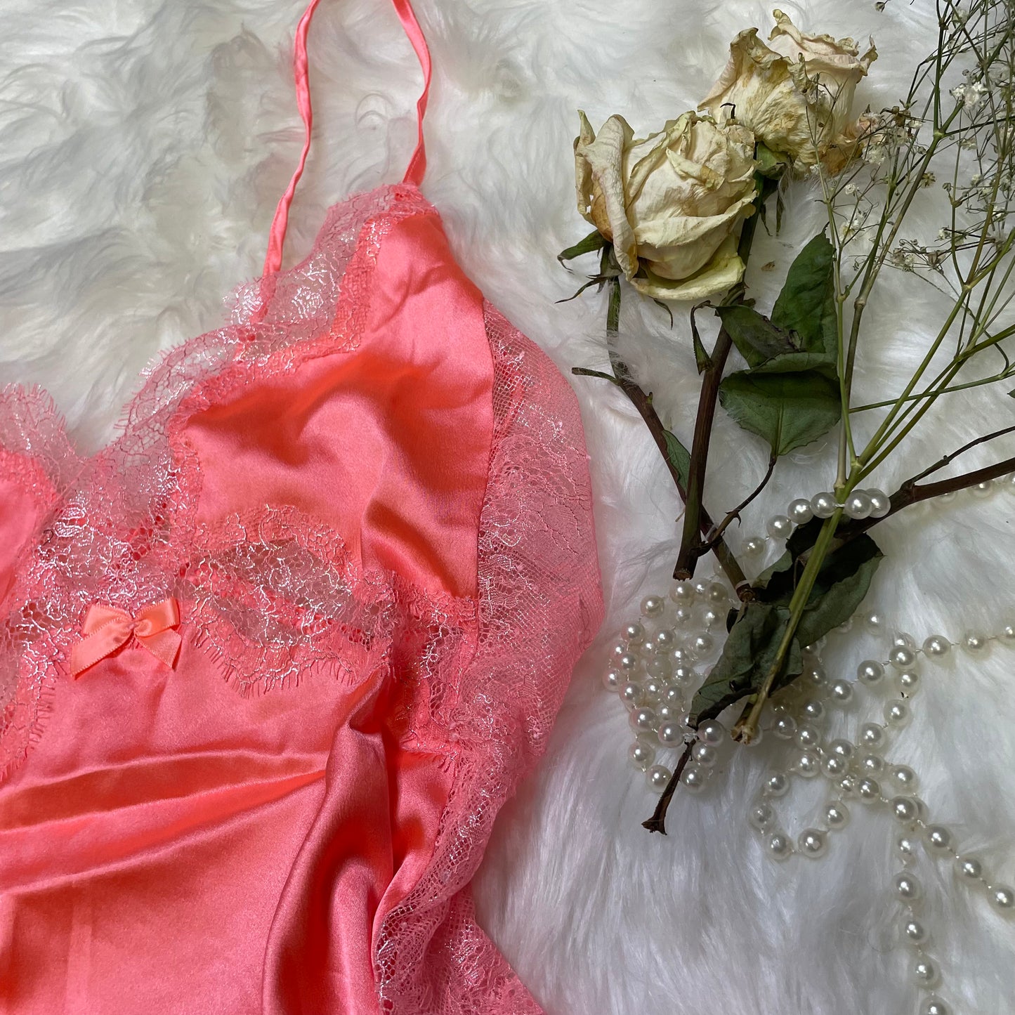 Victoria’s Secret Pink Lace Chemise